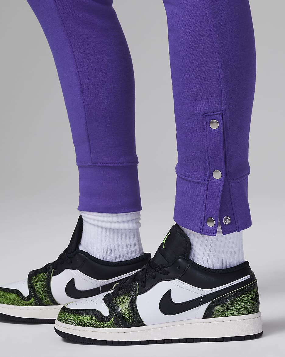 L Jordan Take Flight Snap Fleece PANTS BIG KIDS PANTS